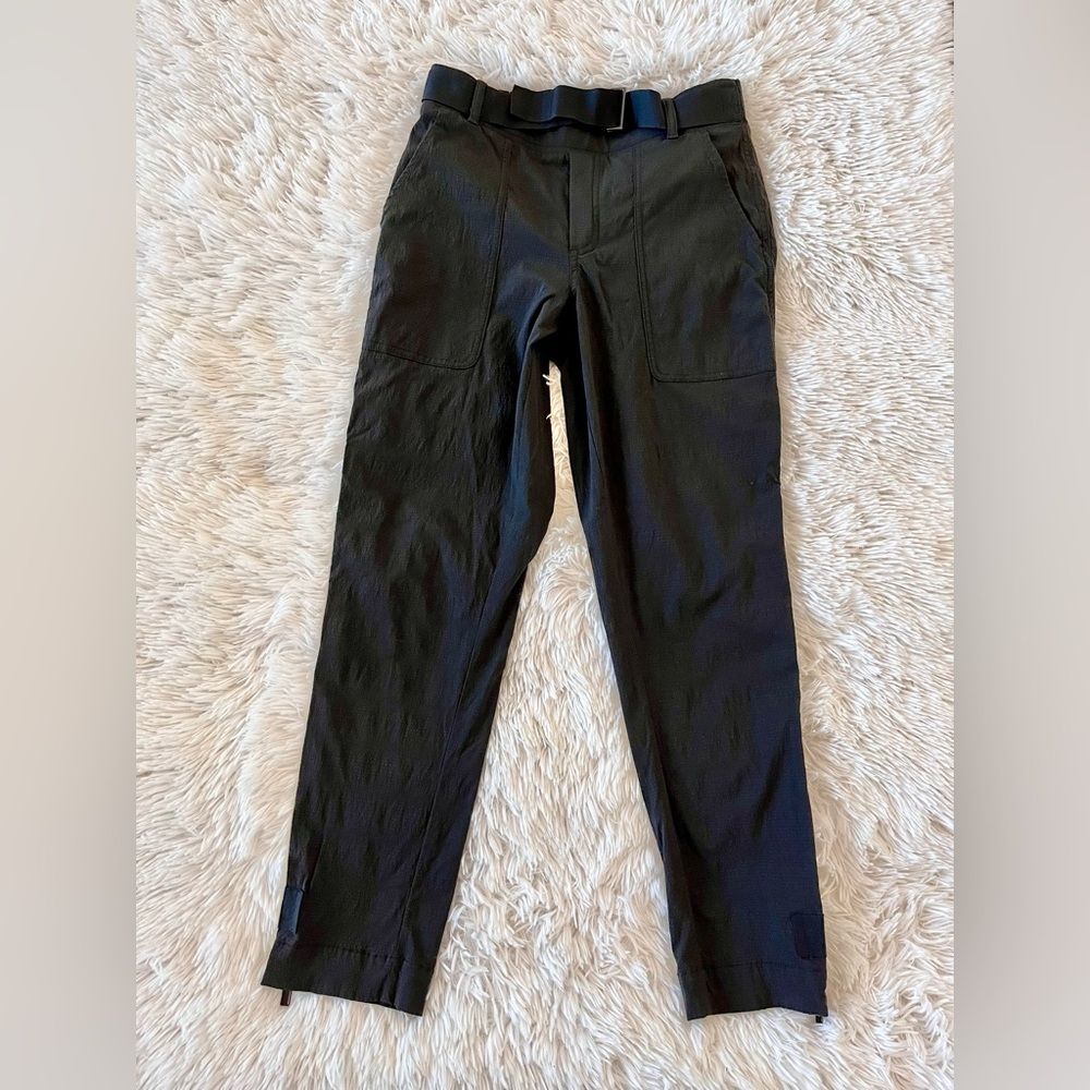 Athleta Trekkie Pants Black Size 0 XS Water & Wind Resistant hiking outdoor